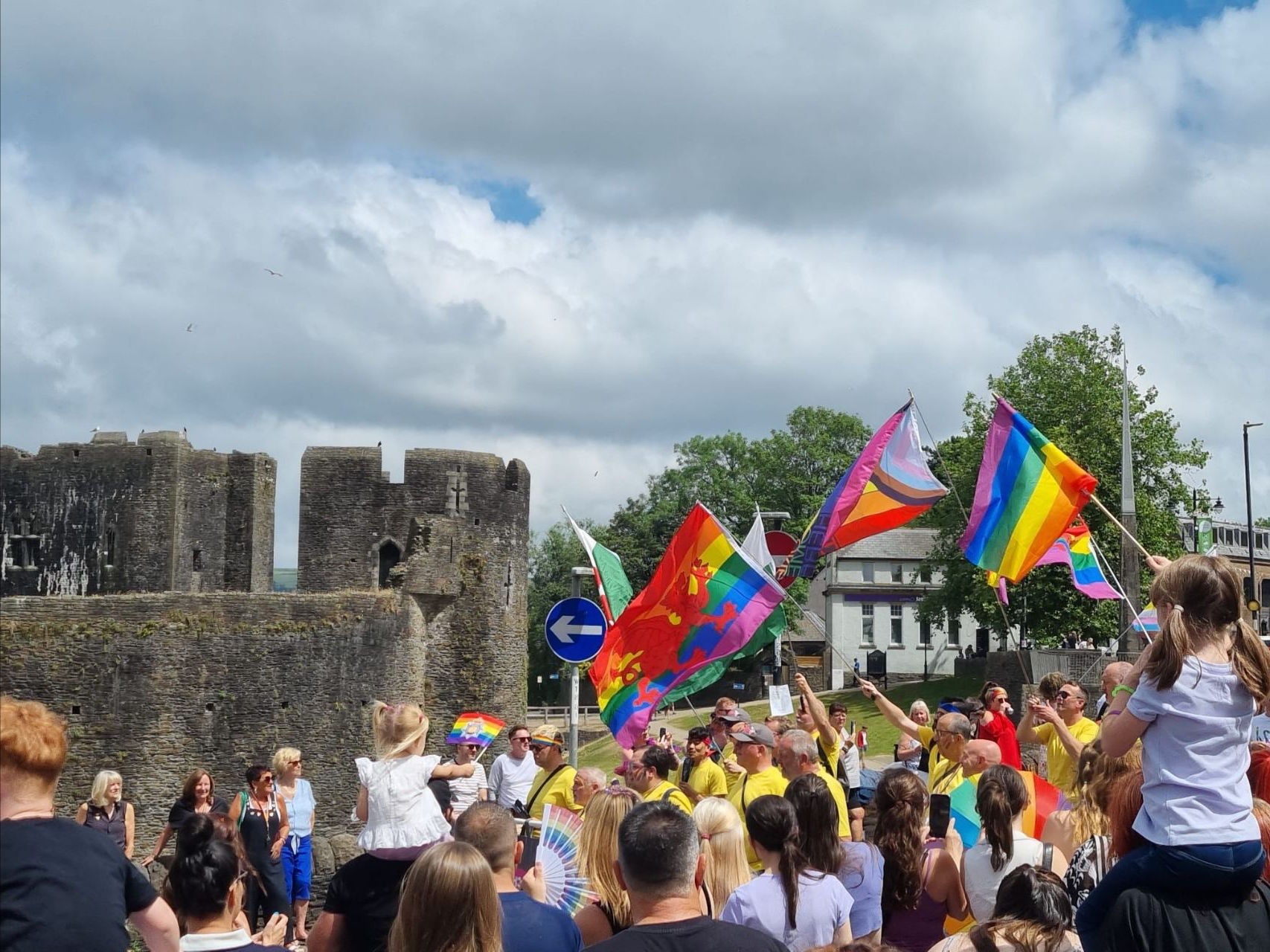 Pride flags image