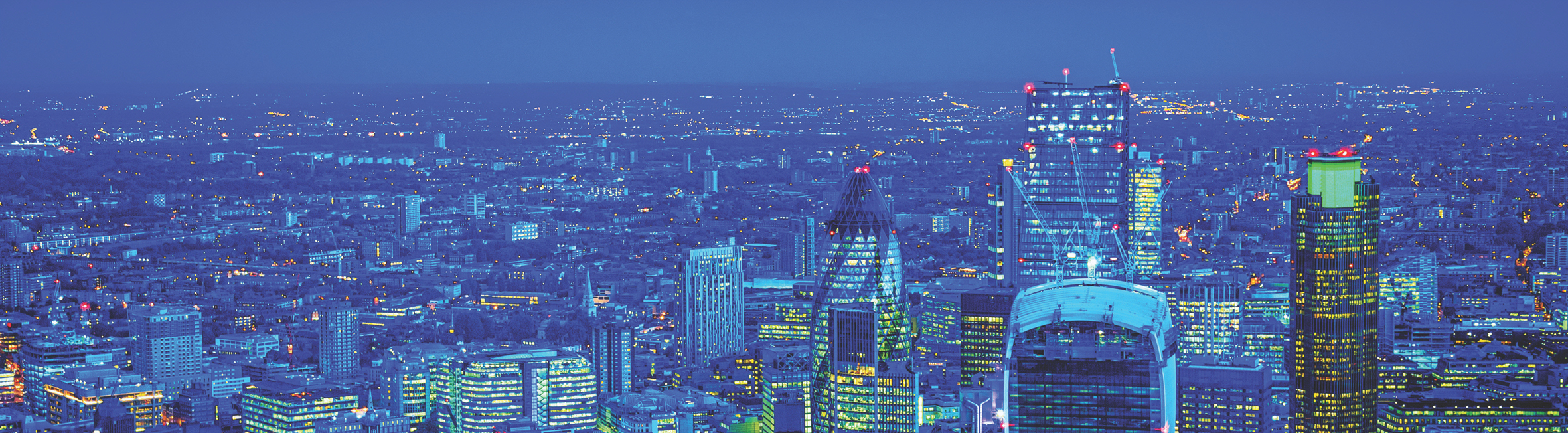 City skyline image