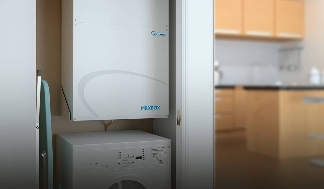 Heating and cooling unit.